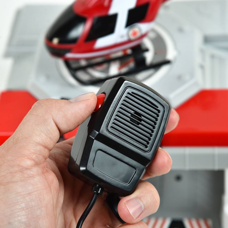 Maxx Action Lights & Sounds Fire Station Playset with Two Mini Rescue Vehicles and Working Intercom