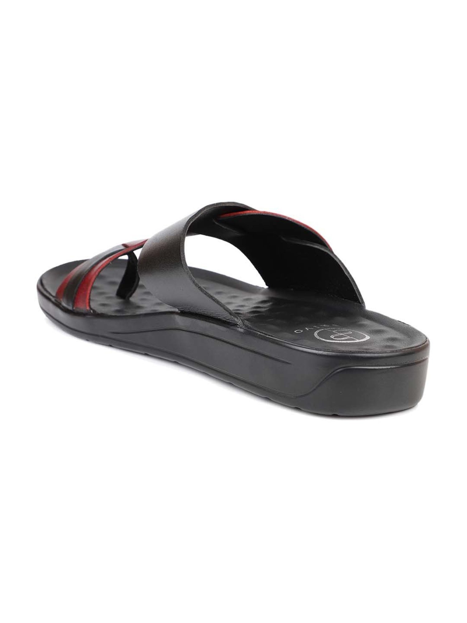 Privo by Inc.5 Men's Maroon Toe Ring Sandals