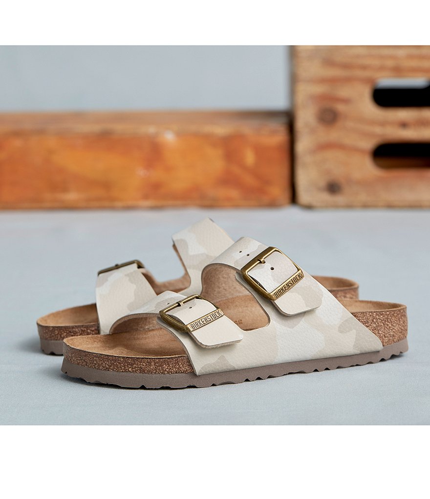 Birkenstock Women's Arizona Camo Double Buckle Strap Sandals