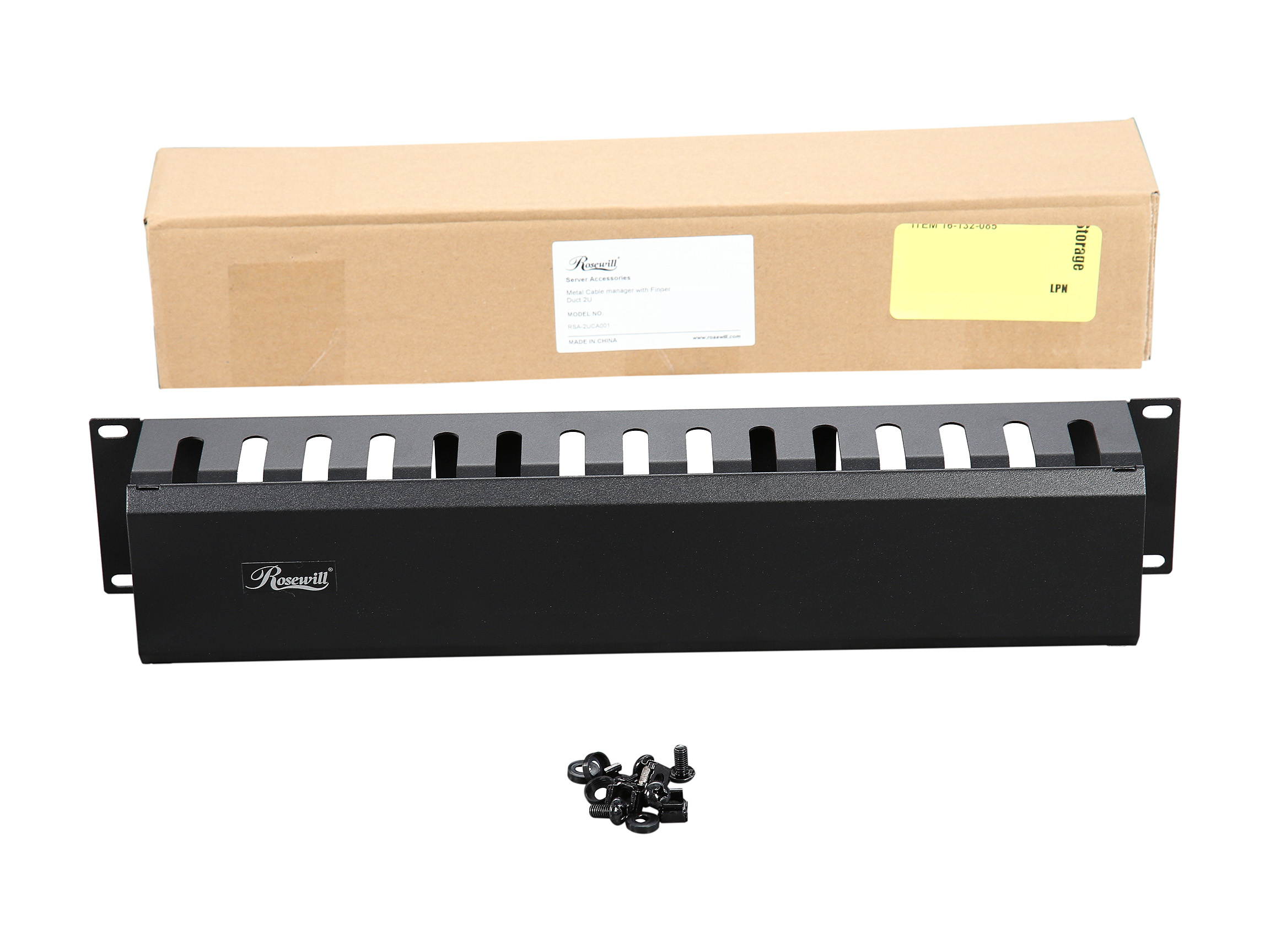 Rosewill 1U Metal Cable Duct RSA-1UCA001