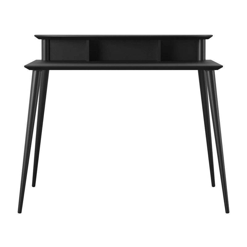 Tolland Desk with Riser Black - Room & Joy