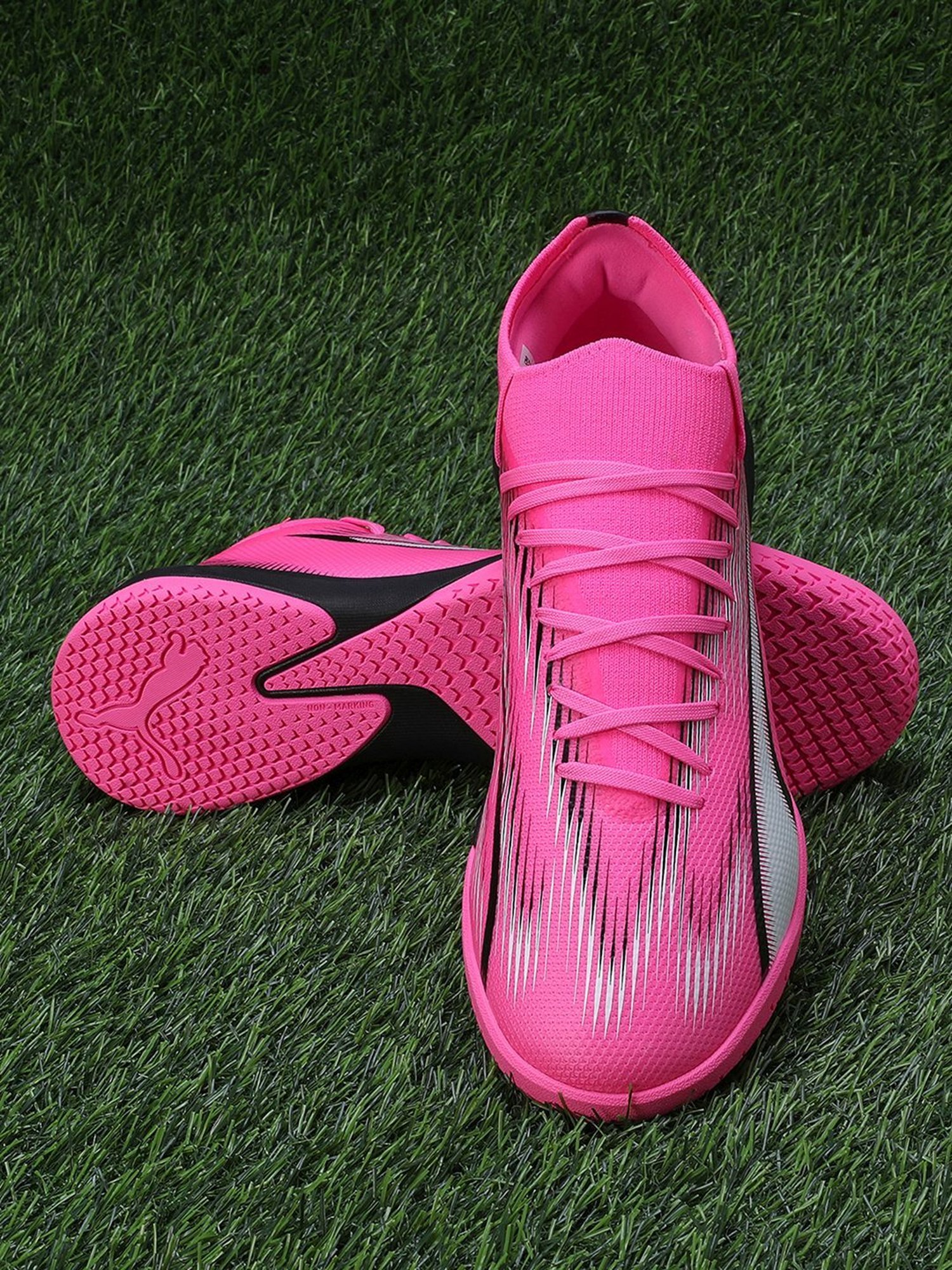 Puma Men's ULTRA MATCH IT Poison Pink Football Shoes