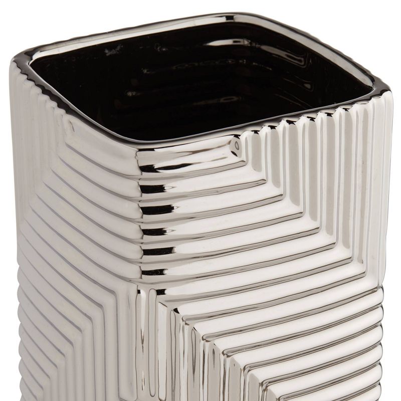 Blue Rose Polish Pottery Lilac Garden Small Bud Vase