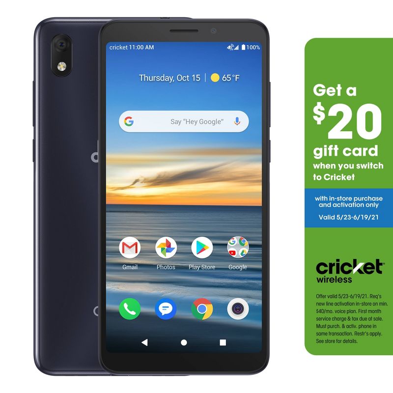 Cricket Prepaid Alcatel Lumos (32GB) - Gray