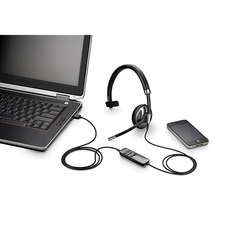 Blackwire C710 Wired Headset Retail Packaging Black