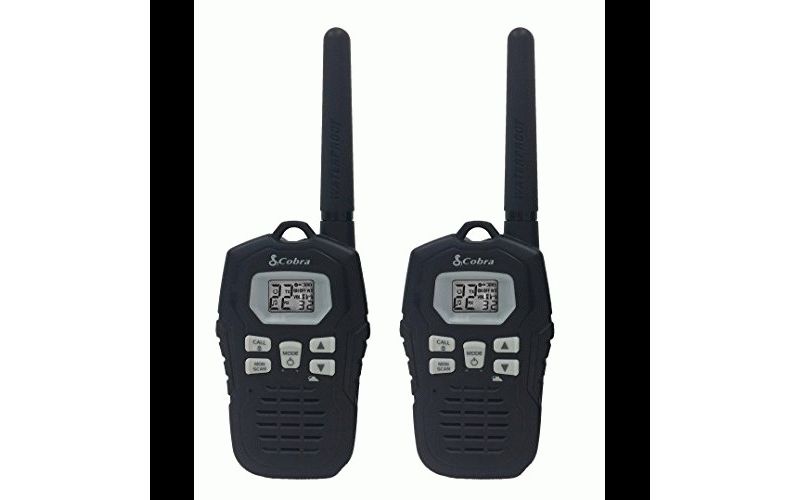 Cobra CXY800 Walkie Talkies 35-Mile Two-Way Radios, Rechargeable (Pair)
