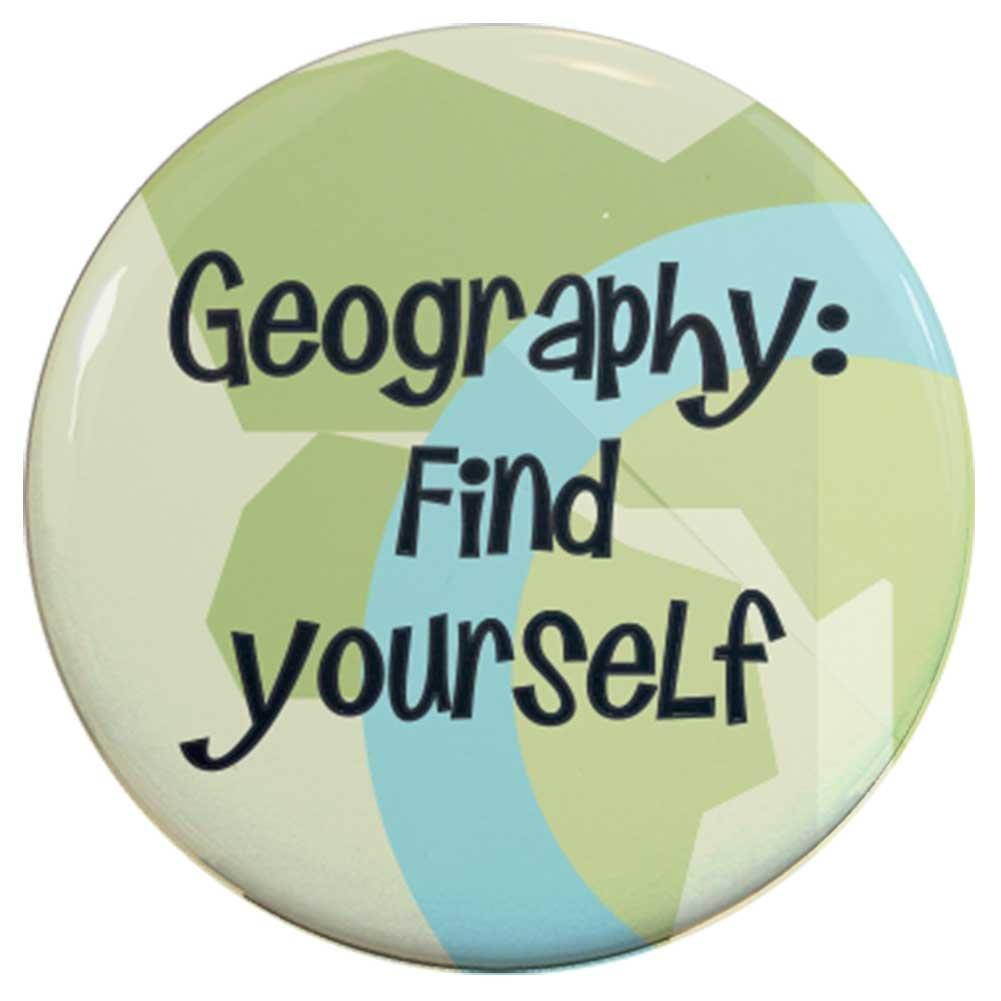 Buttonsmith Teacher Social Studies Tinker Top Set to use with Tinker Reel badge reel - Made in USA