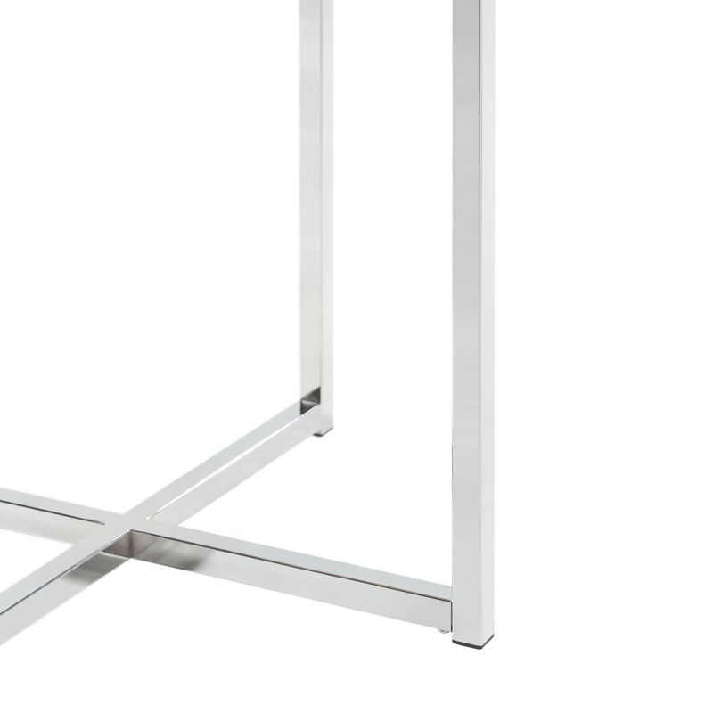 3pc Niko Occasional Table Set Natural/Chrome - Picket House Furnishings