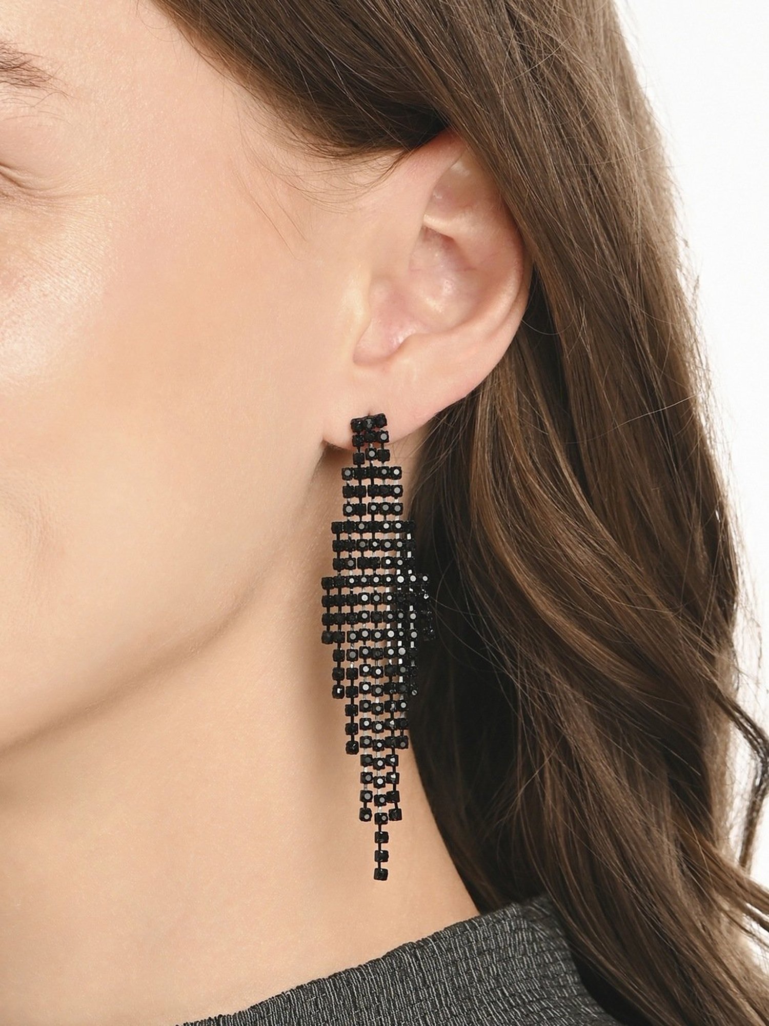 Accessorize London Waterfall Statement Dangler Earrings