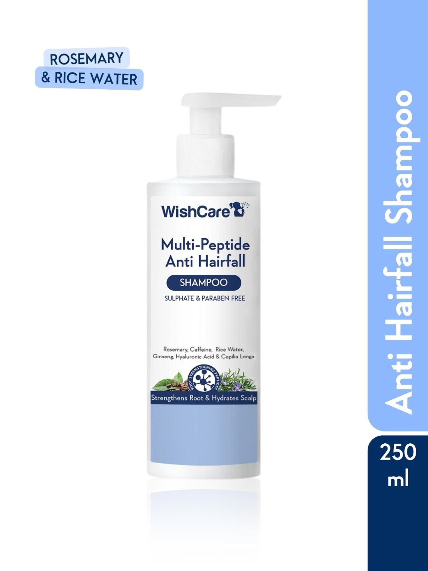 Wishcare Multi Peptide Anti Hairfall Shampoo - 250 ml