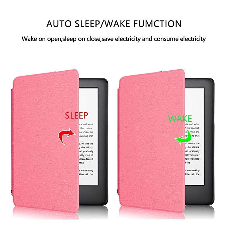 Leather Case for All New Kindle Reader 10th 2019 with Flip Cover