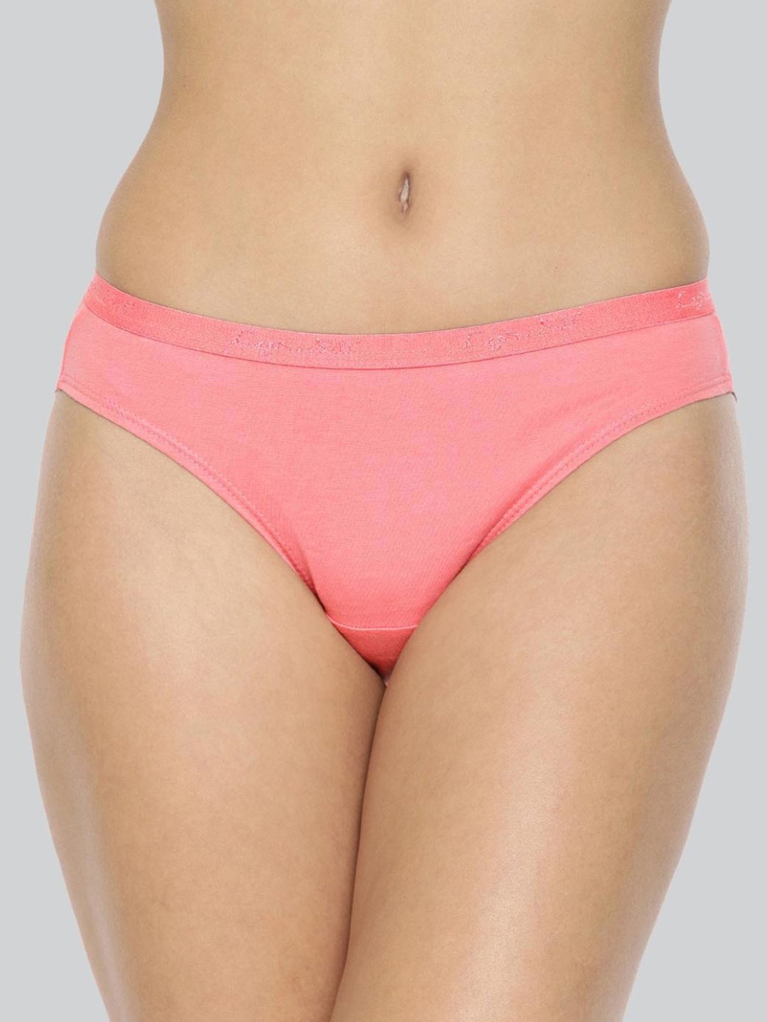 Lyra Assorted Color Cotton Bikini Panties - Pack Of 2