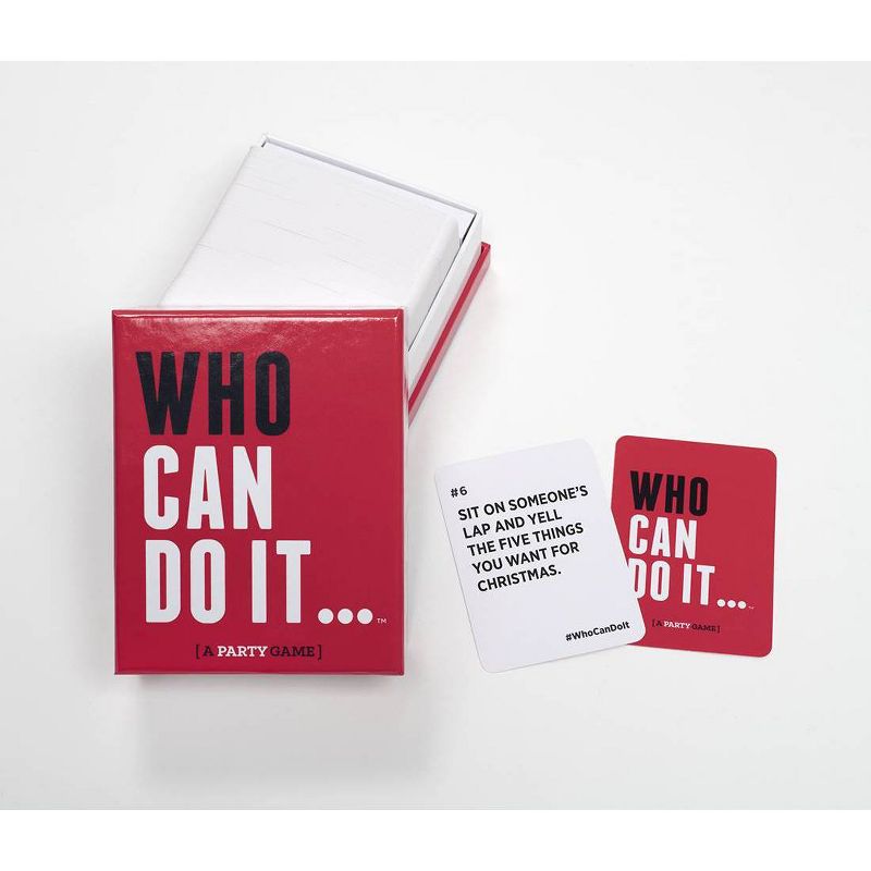 Who Can Do It Party Game