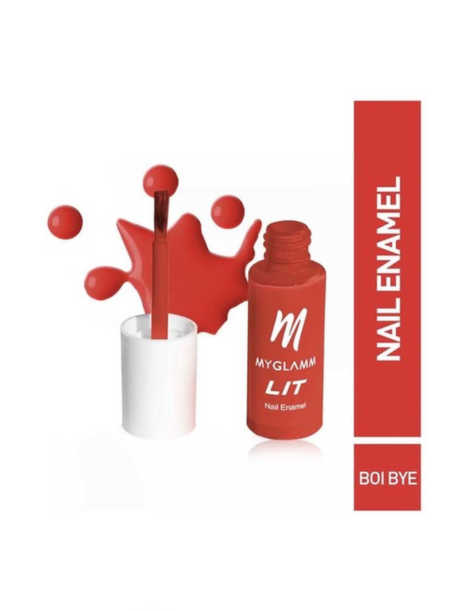 MyGlamm Lit Nail Enamel Boi Bye - 7 ml