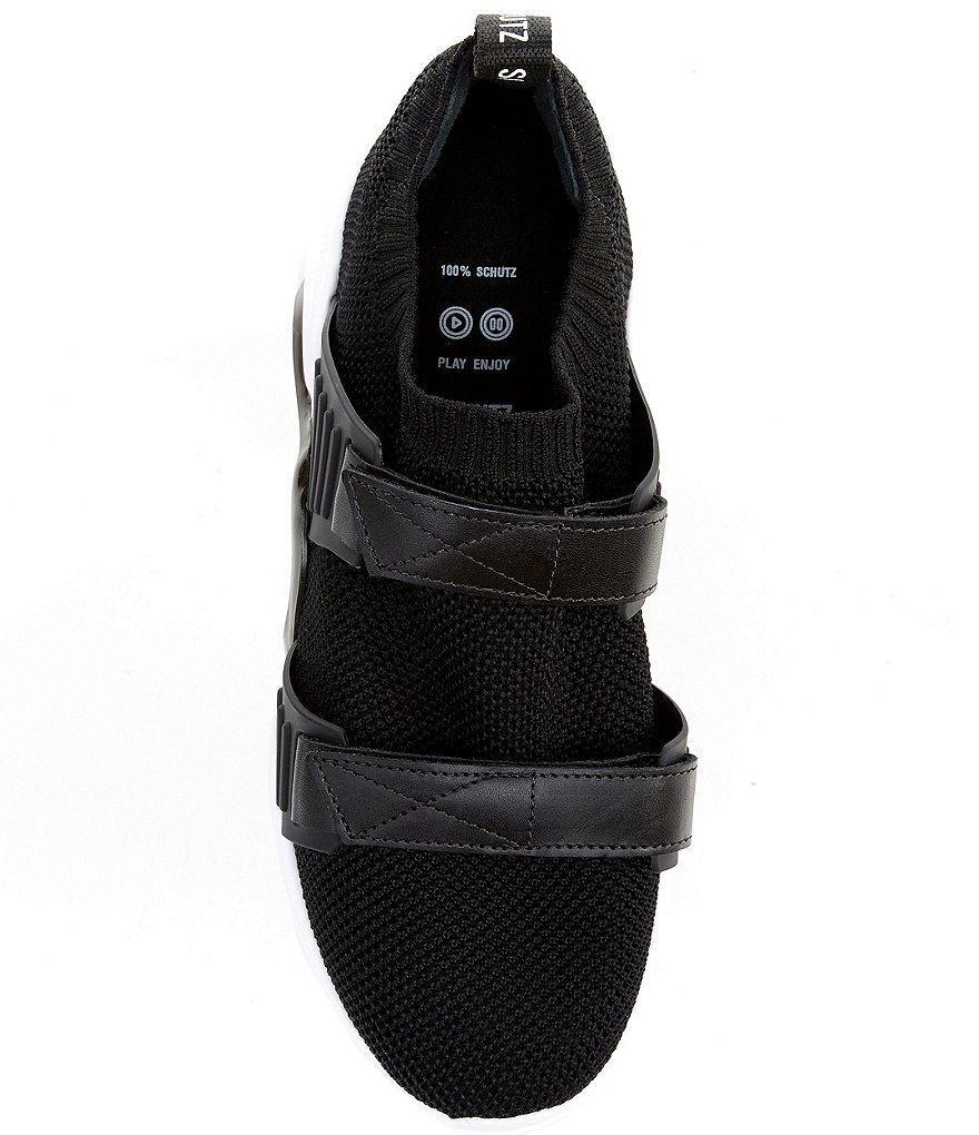 Schutz Melyna Adjustable Straps Mesh Slip-On Sneakers