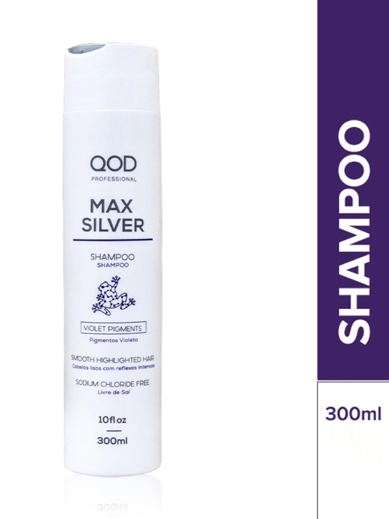 QOD Professional Max Silver Shampoo - 300 ml