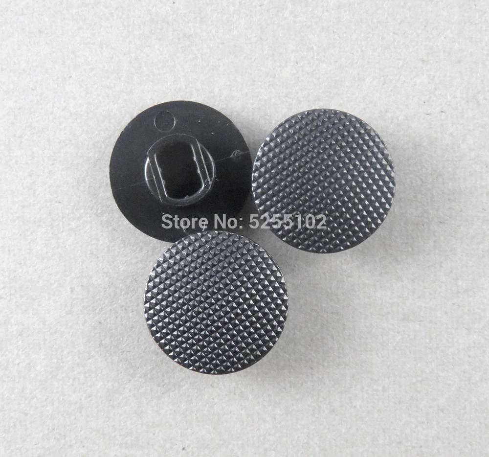 50pcs/lot Replacement Black 3D Analog Joystick Cap For PSP1000 For PSP 1000 Joysticks Caps Buttons