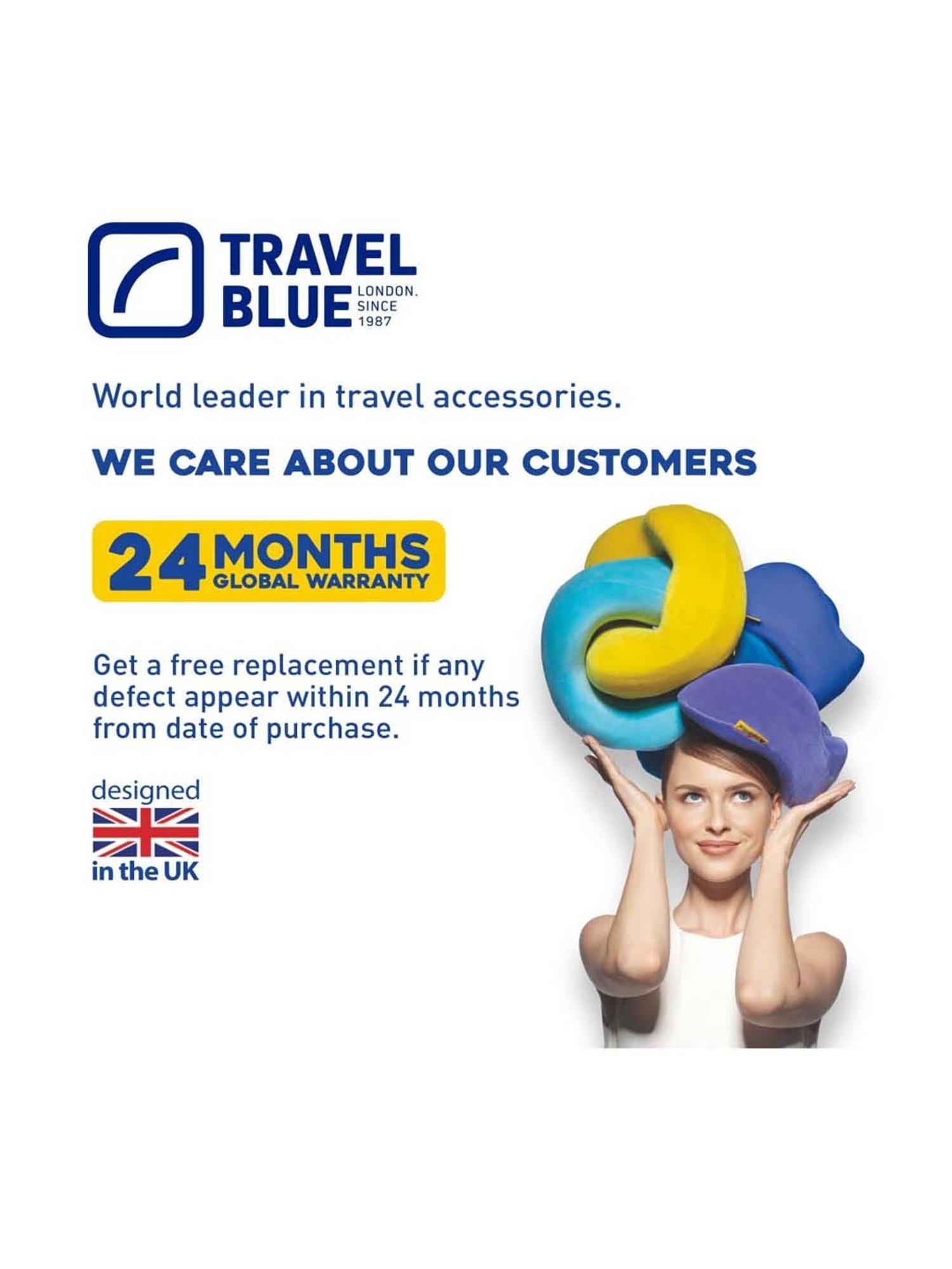Travel Blue Yellow Lock - Pack of 2