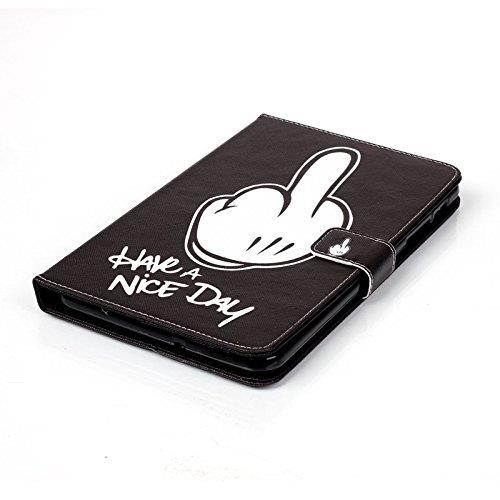 Galaxy Tab E 8.0 Case-UUcovers Slim Stand Soft TPU Flip Case Wallet Cover with Card Slots for Samsung Galaxy Tab E 8.0 SM-T377 4G LTE Verizon/SM-T375 Tablet-Nice Day