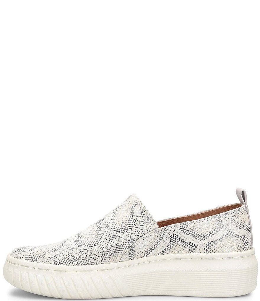 Sofft Potina Snake Print Slip-On Wedge Sneakers