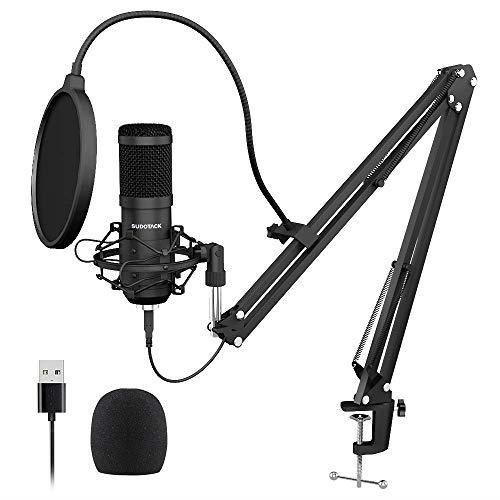 gold--BM800 Professional Suspension Microphone Kit Studio Live Stream Broadcasting Recording Condenser Microphone Set