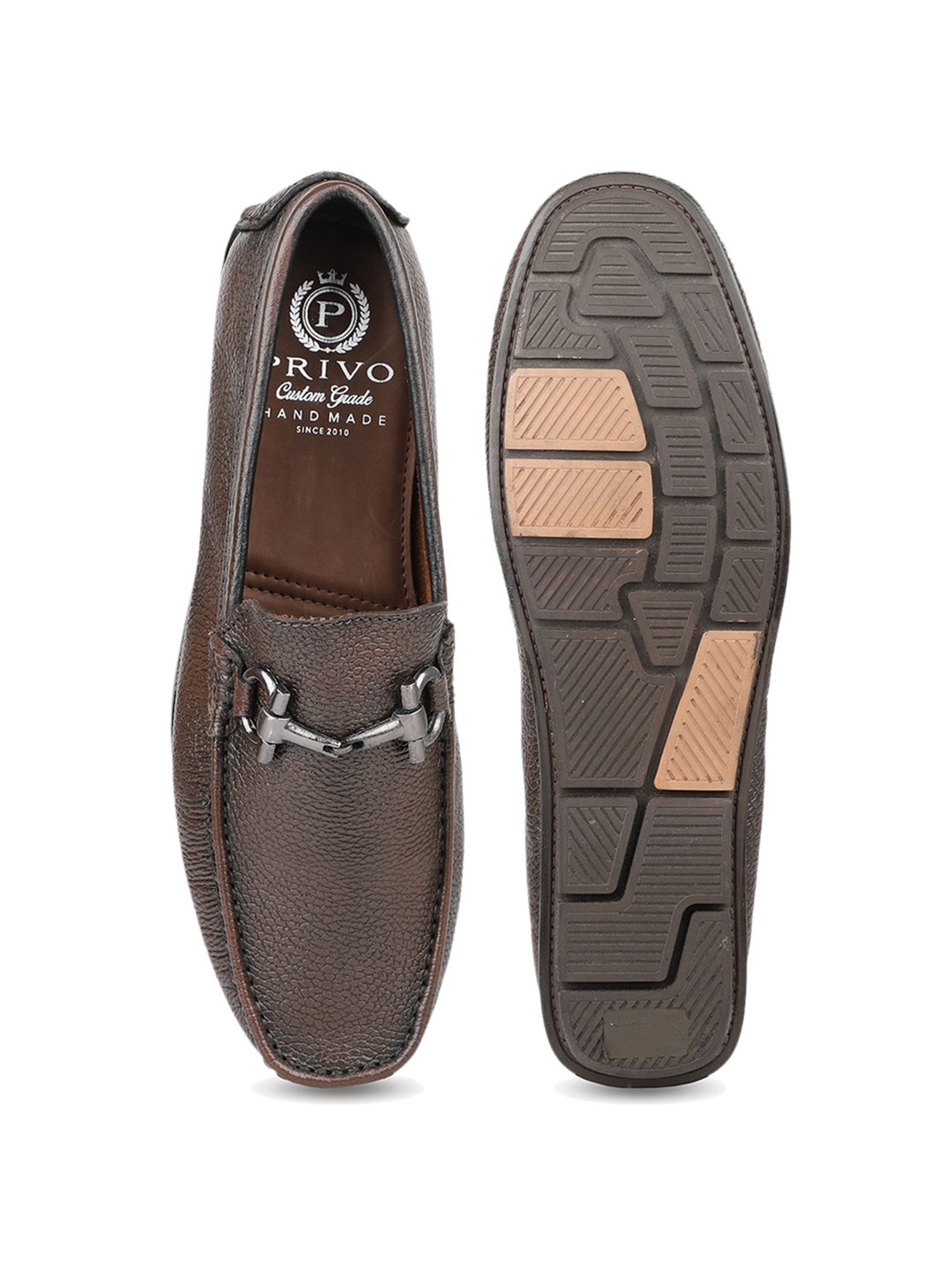 Privo by Inc.5 Men's Brown Casual Loafers