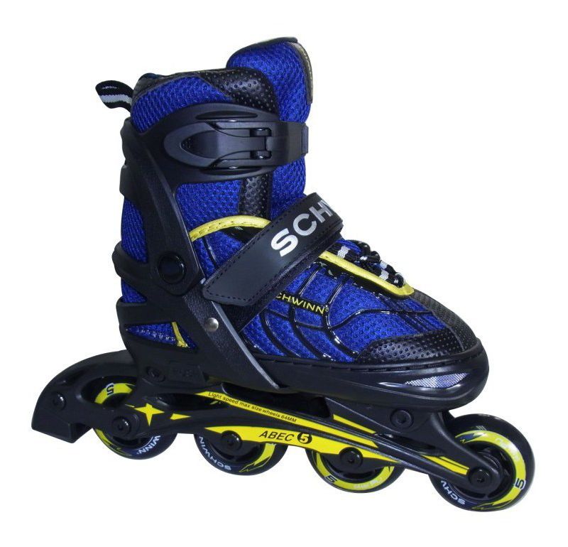 Schwinn Boy's Adjustable Inline Skate (5-8) - Black/Blue