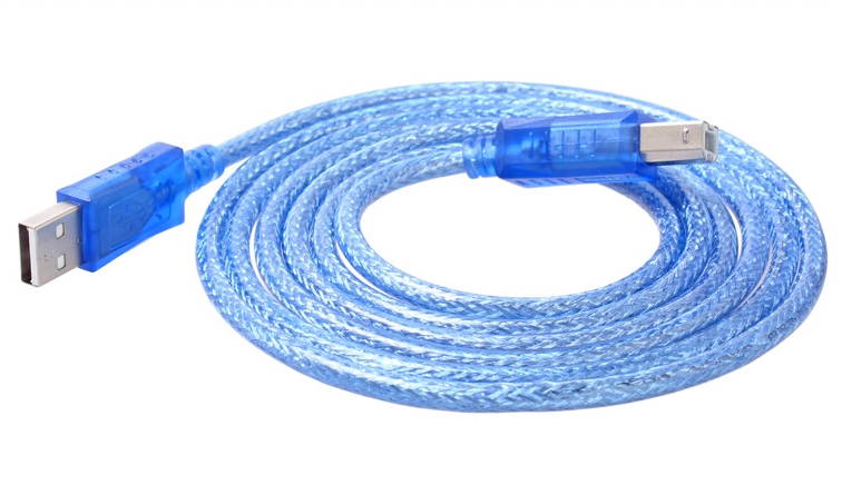 DTECH CU0094 10 ft. USB cable A/male to B/male