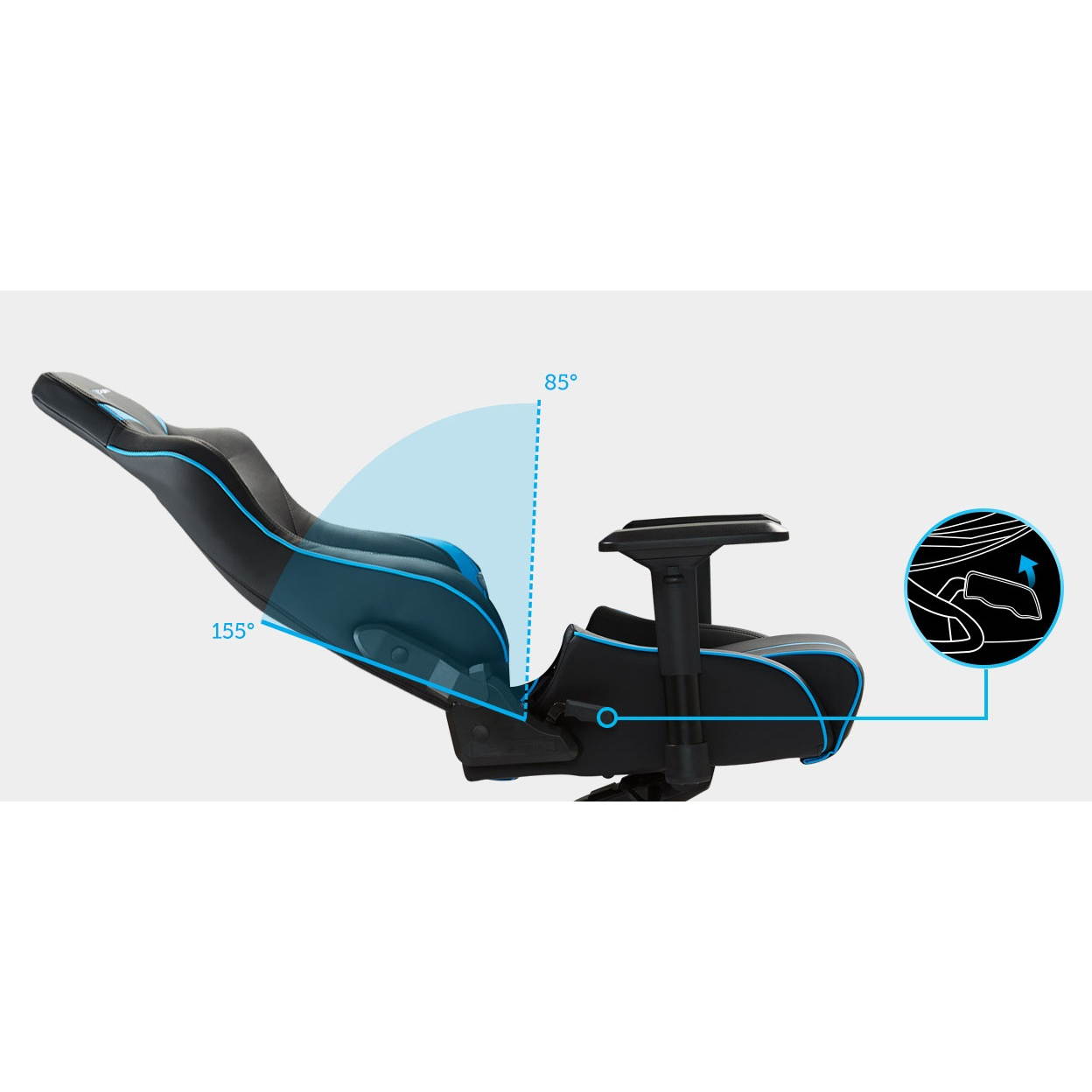 E-Win Knight Series Ergonomic Computer PC Gaming Office Desk Chair with Pillows