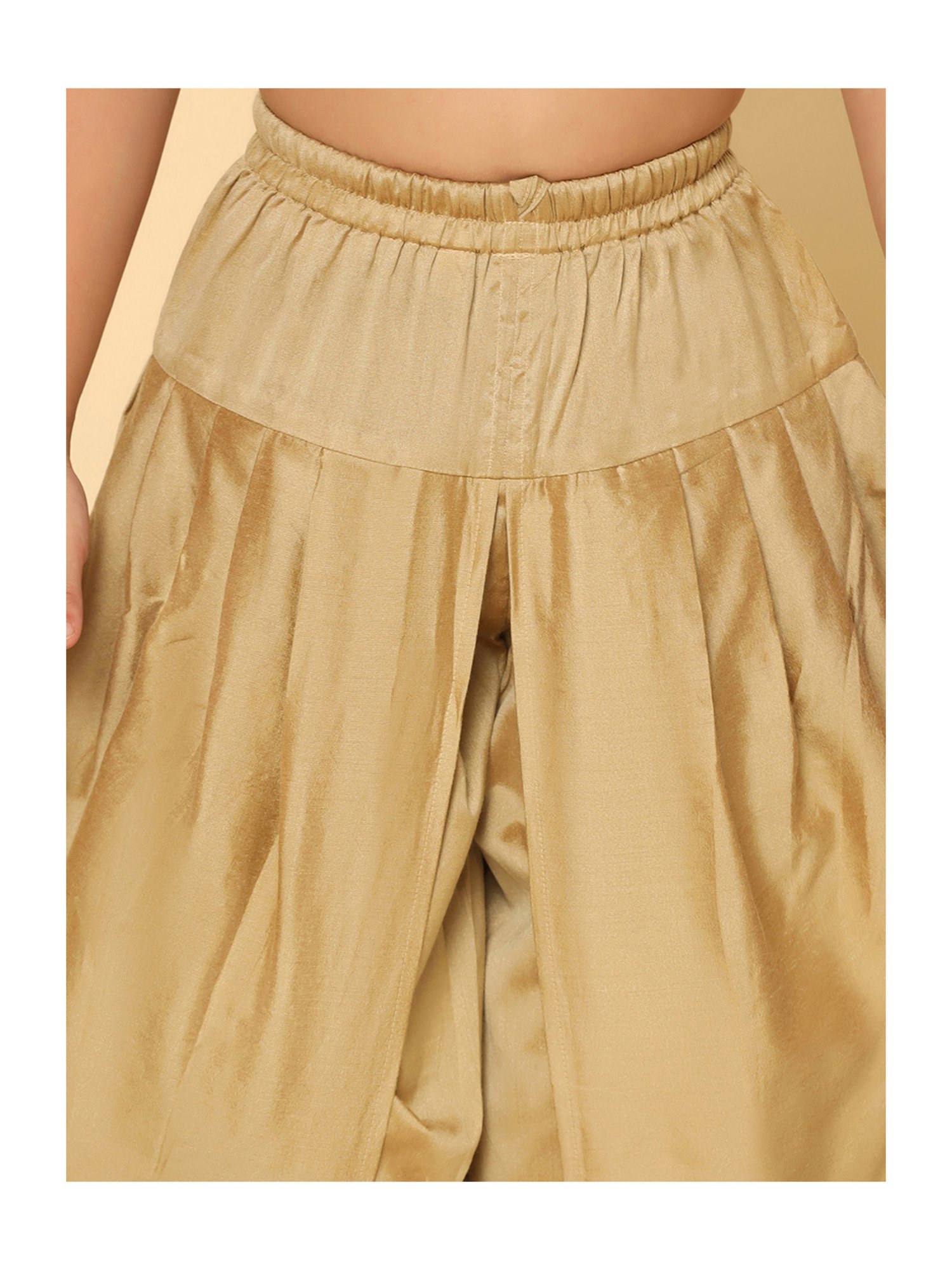 KISAH Kids Multicolor Printed Full Sleeves Kurta with Dhoti