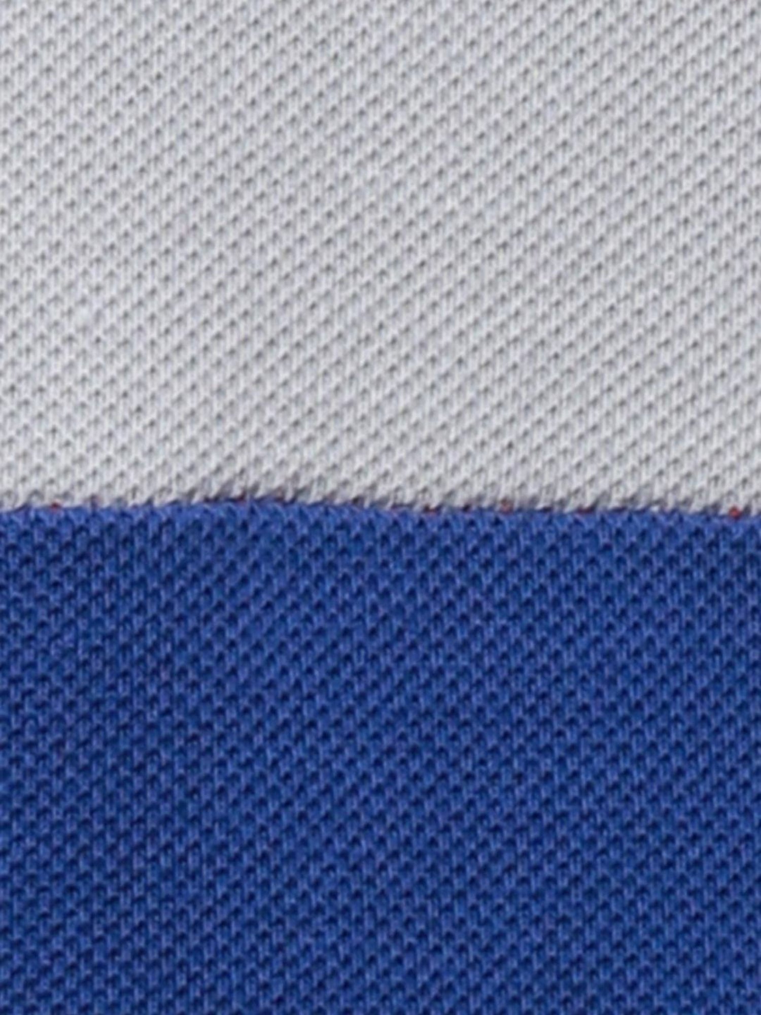 Raymond Maroon Pure Cotton Contemporary Fit Colour Block Polo T-Shirt