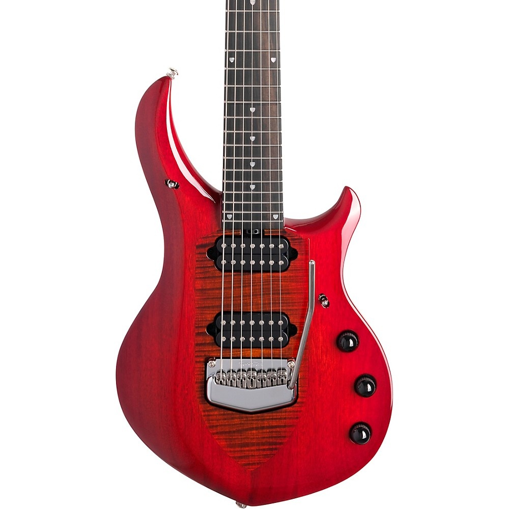 Ernie Ball Music Man John Petrucci Majesty 7 Electric Guitar Red Sunrise