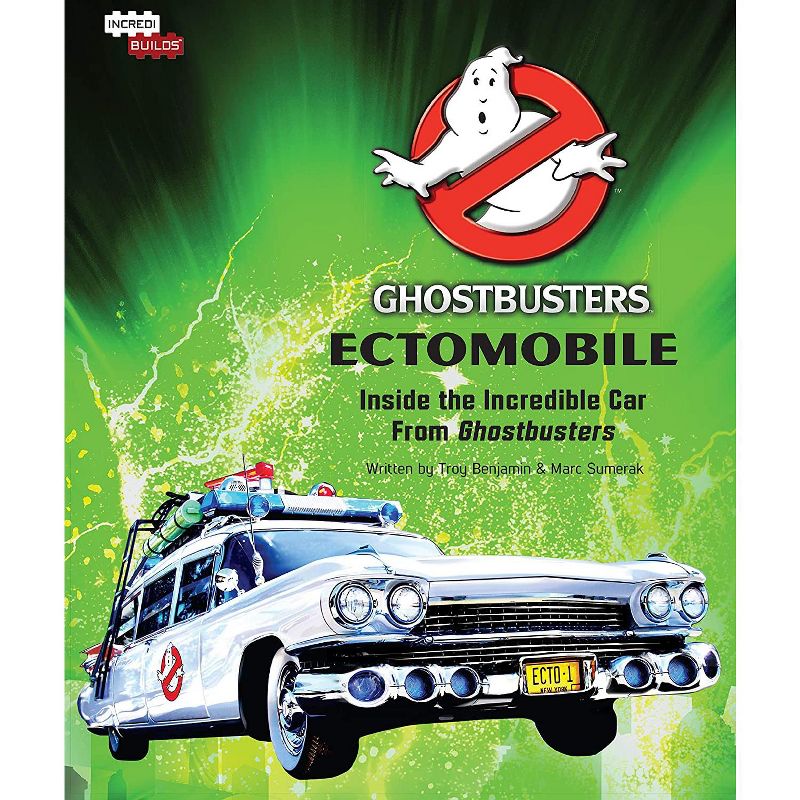 Incredibuilds Ghostbusters Ectomobile Book & Wood Model Kit