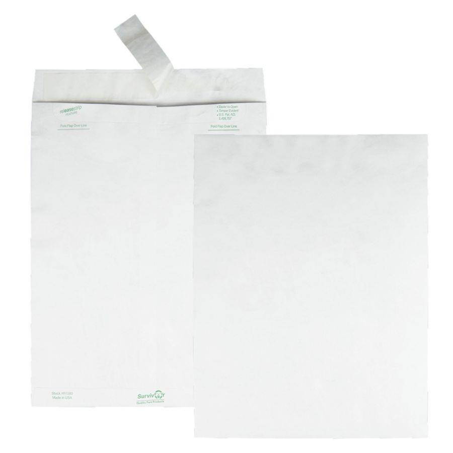 Survivor Tyvek Mailer 10 x 13 White 100/Box R1580