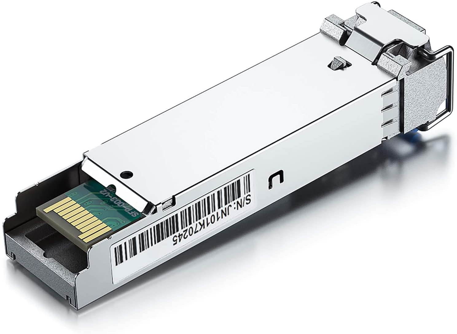 4-PACK 1.25G SFP Transceiver Module 1000Base-LX, 1310nm SMF,Dual LC up to 10 km, for Cisco GLC-LH-SMD, Meraki MA-SFP-1GB-LX10, Ubiquiti, Mikrotik, D-Link, Supermicro, Netgear and More.