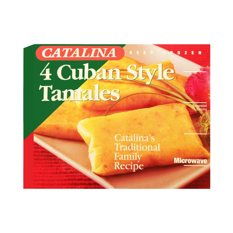 Catalina Cuban Style Tamales - 16oz - 4ct