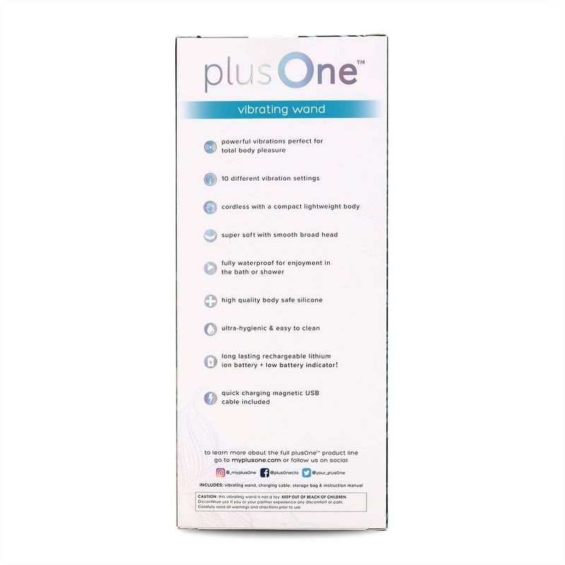 plusOne Vibrating Wand