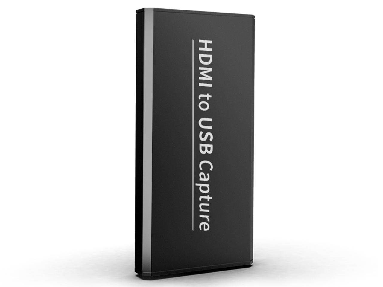 Capture Card, 4K Video Capture Cards HD 1080P Broadcast Live, Record via DSLR, Camcorder, Camera, PS4, Xbox one, Wii U, Nintendo Switch, Compact HDMI Capture Device
