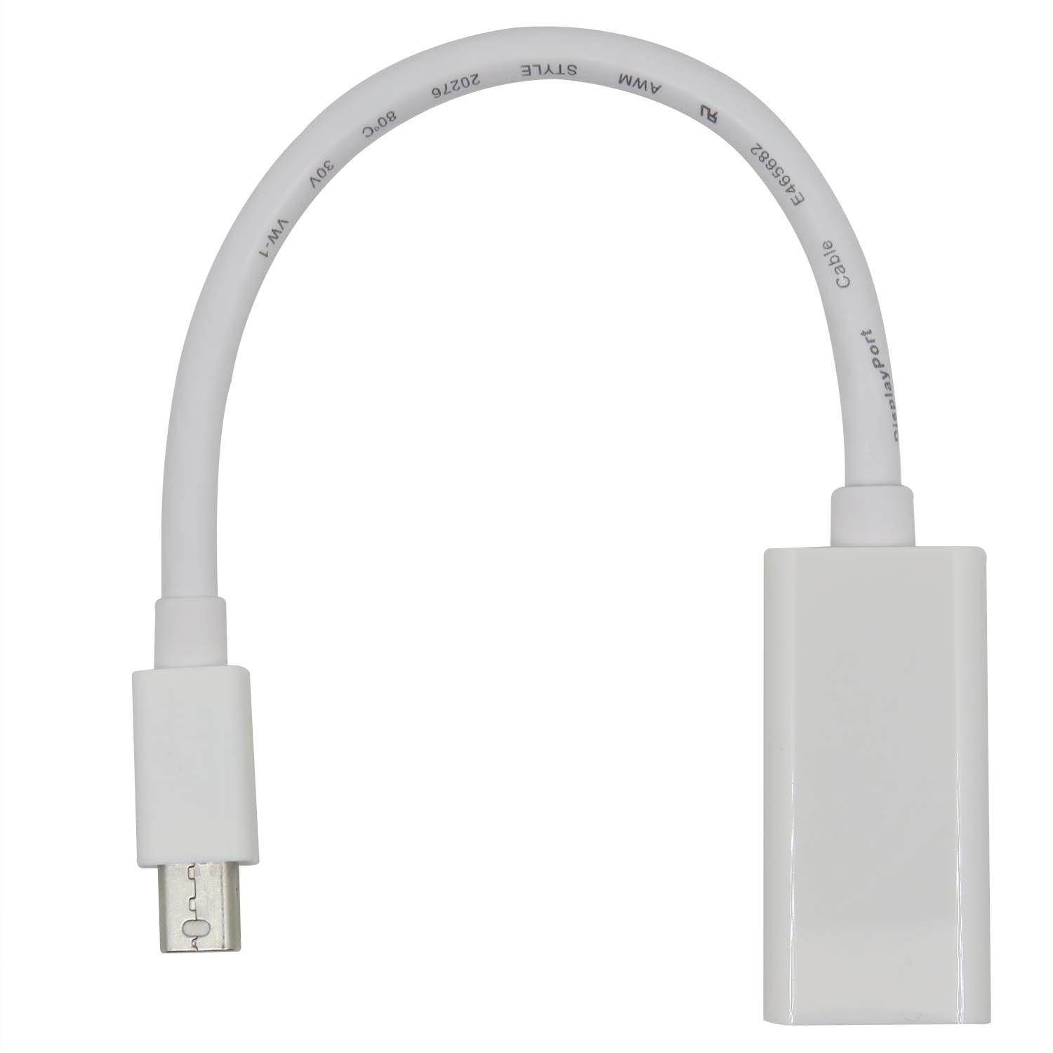 Thunderbolt Mini Display Port To HDMI Cable Adapter Apple iMac MacBook Air & Pro