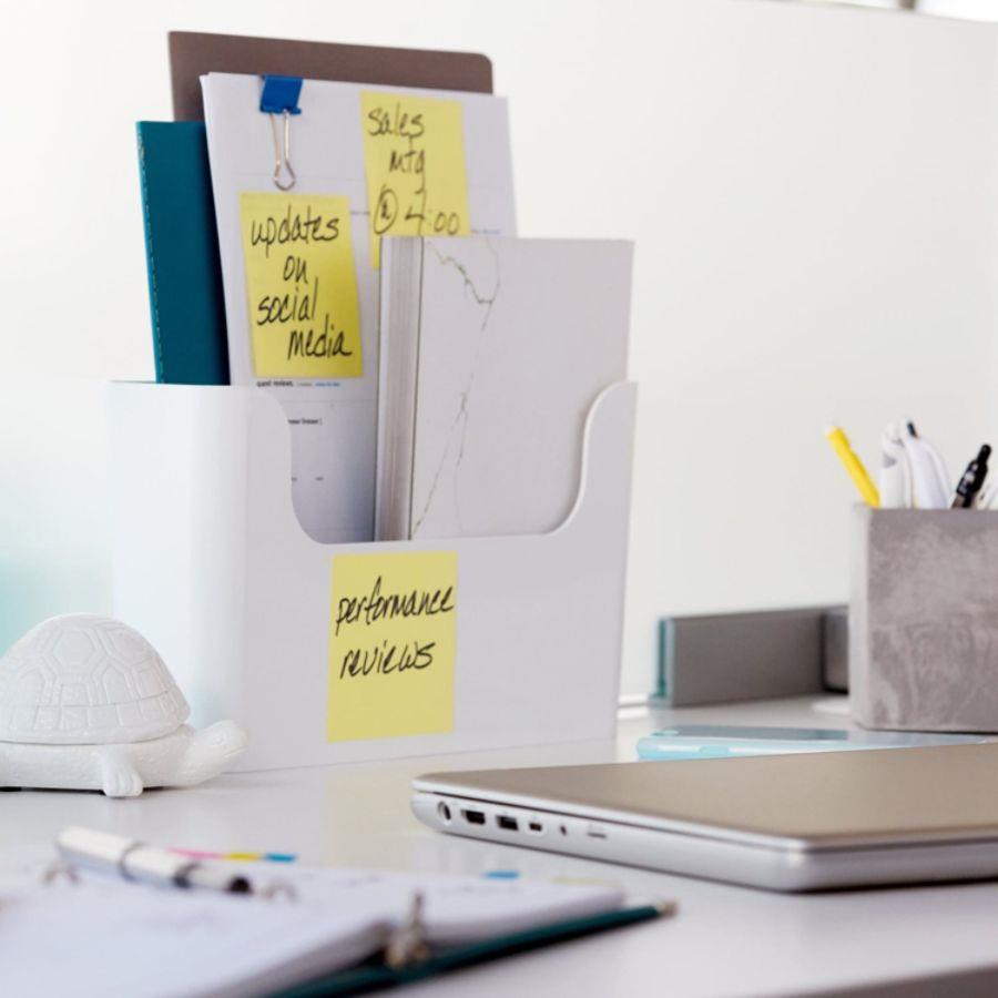 Post-it Pop-up 3 x 3 Note Refill Canary Yellow 90-Sheet 12/Pack R33012SSCY