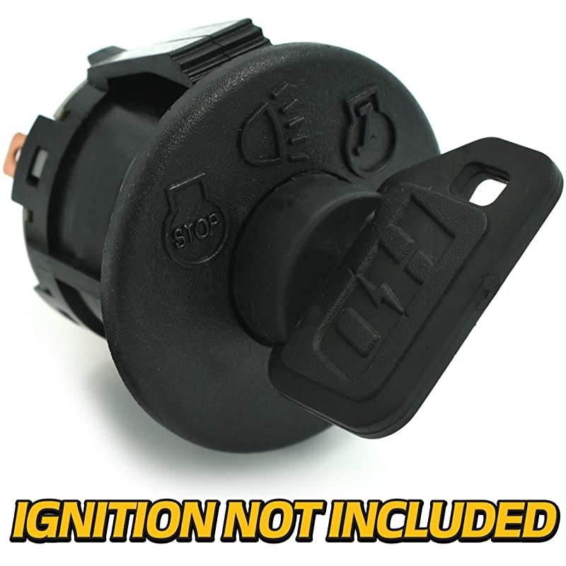 Pack HD Switch Ignition Switch Key Set Replaces Cub Cadet GT SLT LTX LGT LGTX LT Series LTX1040 LTX104LTX1045 LTX1046 LTX1050 LT1040 LT104LT1045 LT1046 LT1050 XT1 XTXT3 i104i1046 i1050