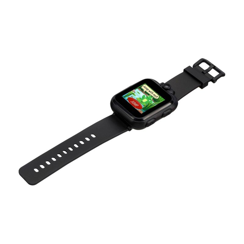 PlayZoom Interactive Educational Smartwatch for Kids 48mm - Solid Black Band