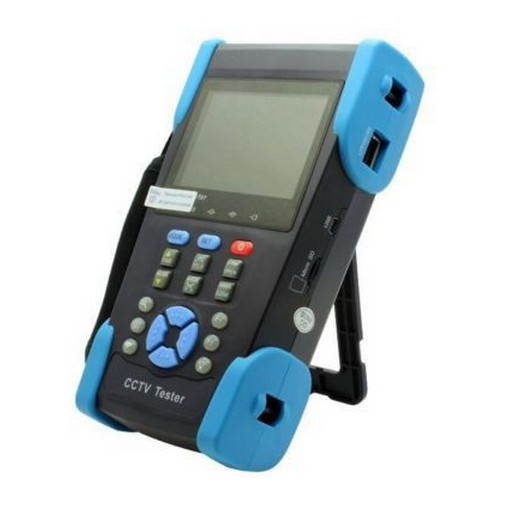 3.5" LCD CCTV Tester for IP & Analog camera testing with function of TDR, PTZ, UTP Cable Test, POE Test