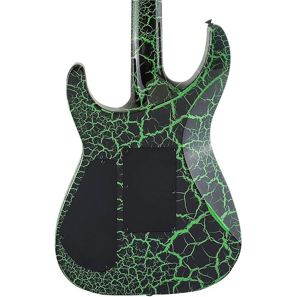 Jackson Soloist SLX Crackle Electric Guitar Green Crackle
