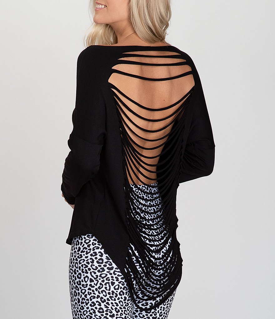 JALA Sari French Terry Lounge Top