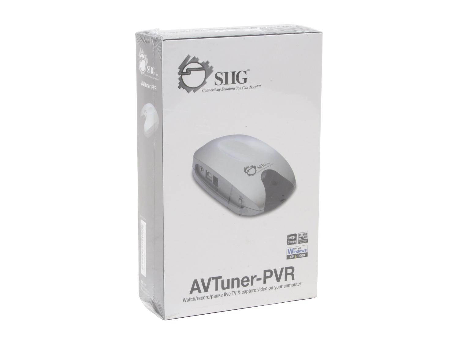 SIIG CE-AV0012-S1 AVTuner-PVR TV Tuner Box