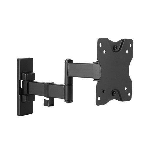 Mount World 1060 Black 15" to 27" Wall Mount for LCD Monitor Flat Screen TV with Swing Arm