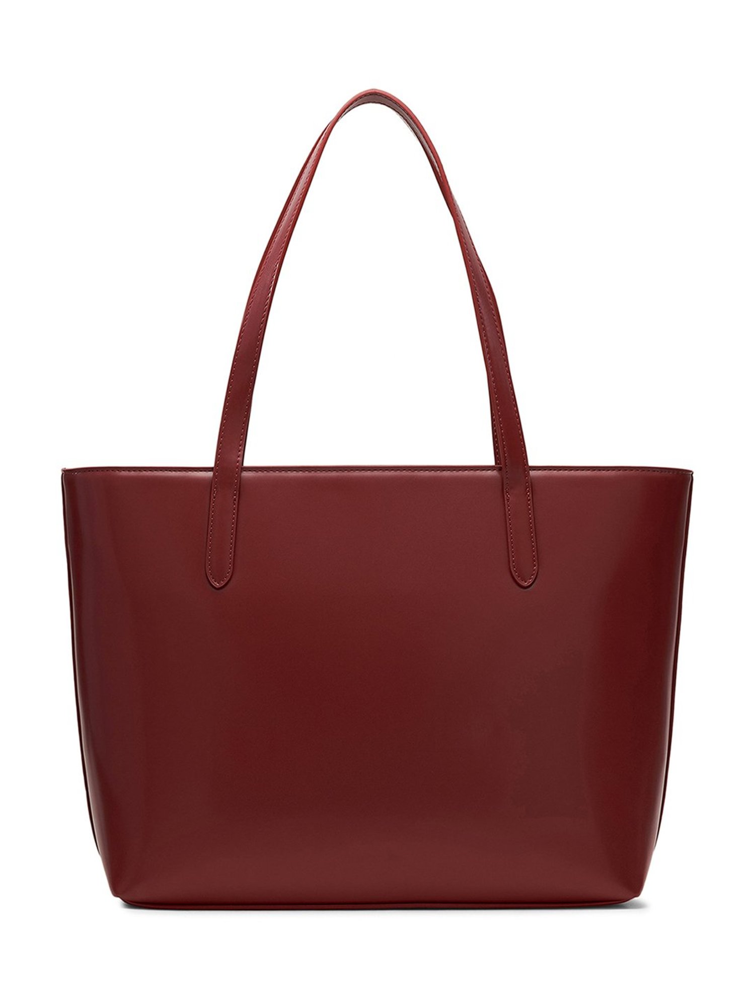 Miraggio Kate Maroon Large Tote Handbag