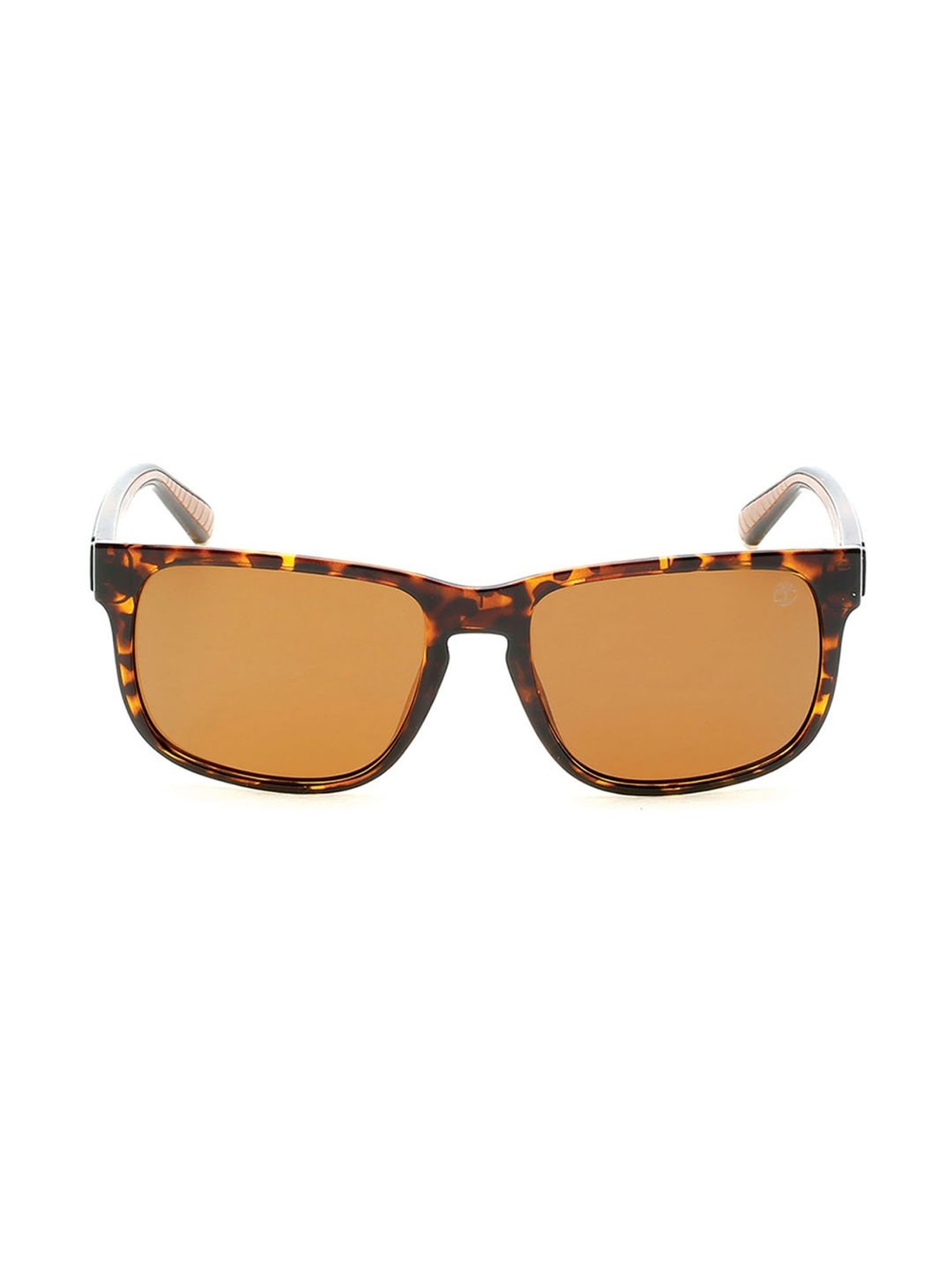 Timberland Brown Rectangular Sunglasses for Men