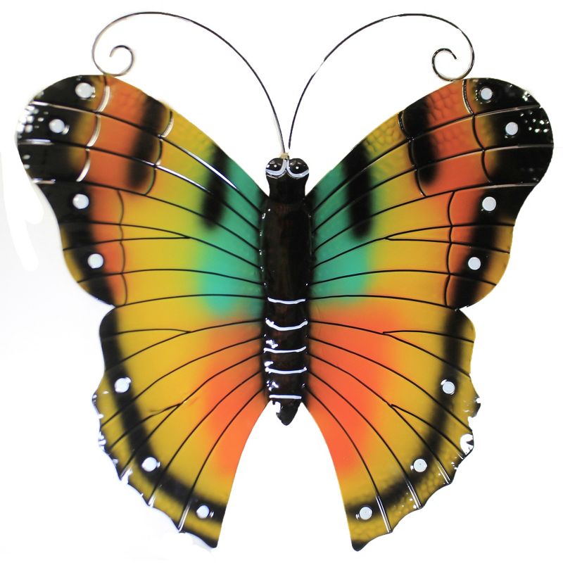Home & Garden 44.0" Jumbo Butterfly Stake Yard Decor Direct Designs International  -  Decorative Garden Stakes